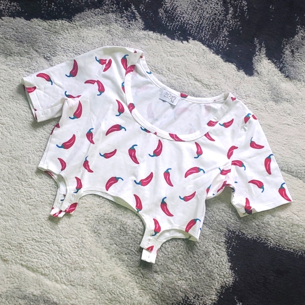 Chili Pepper Crop Top